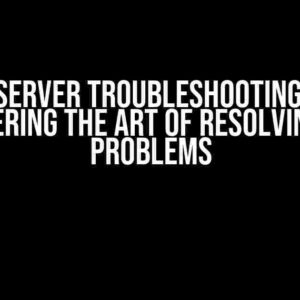 DNS Server Troubleshooting 101: Mastering the Art of Resolving DNS Problems